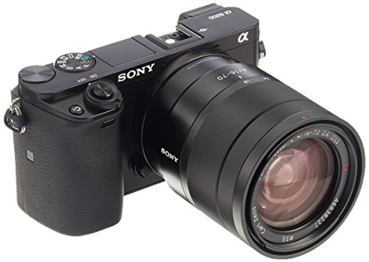 Product Sony A6000 - Cámara EVIL de 24 Mp, Pantalla LCD 3", Estabilizador