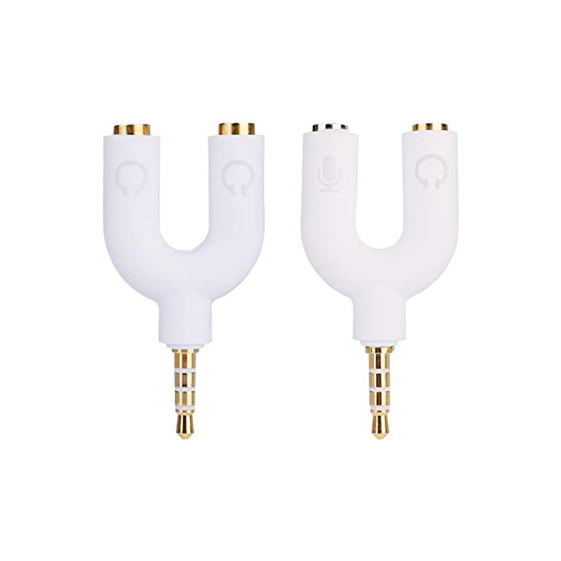 Producto Siumir Kit Adaptador Jack de 3.5 mm 2 pcs Audio Splitter, Divisor