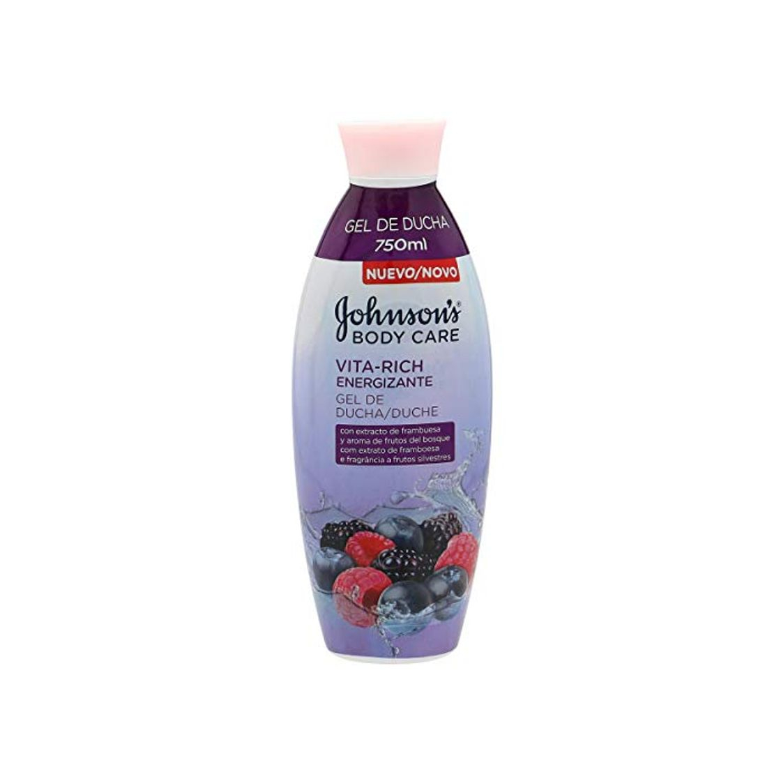 Producto JOHNSON´S Vitarich gel de ducha energizante frutos del bosque bote 750 ml