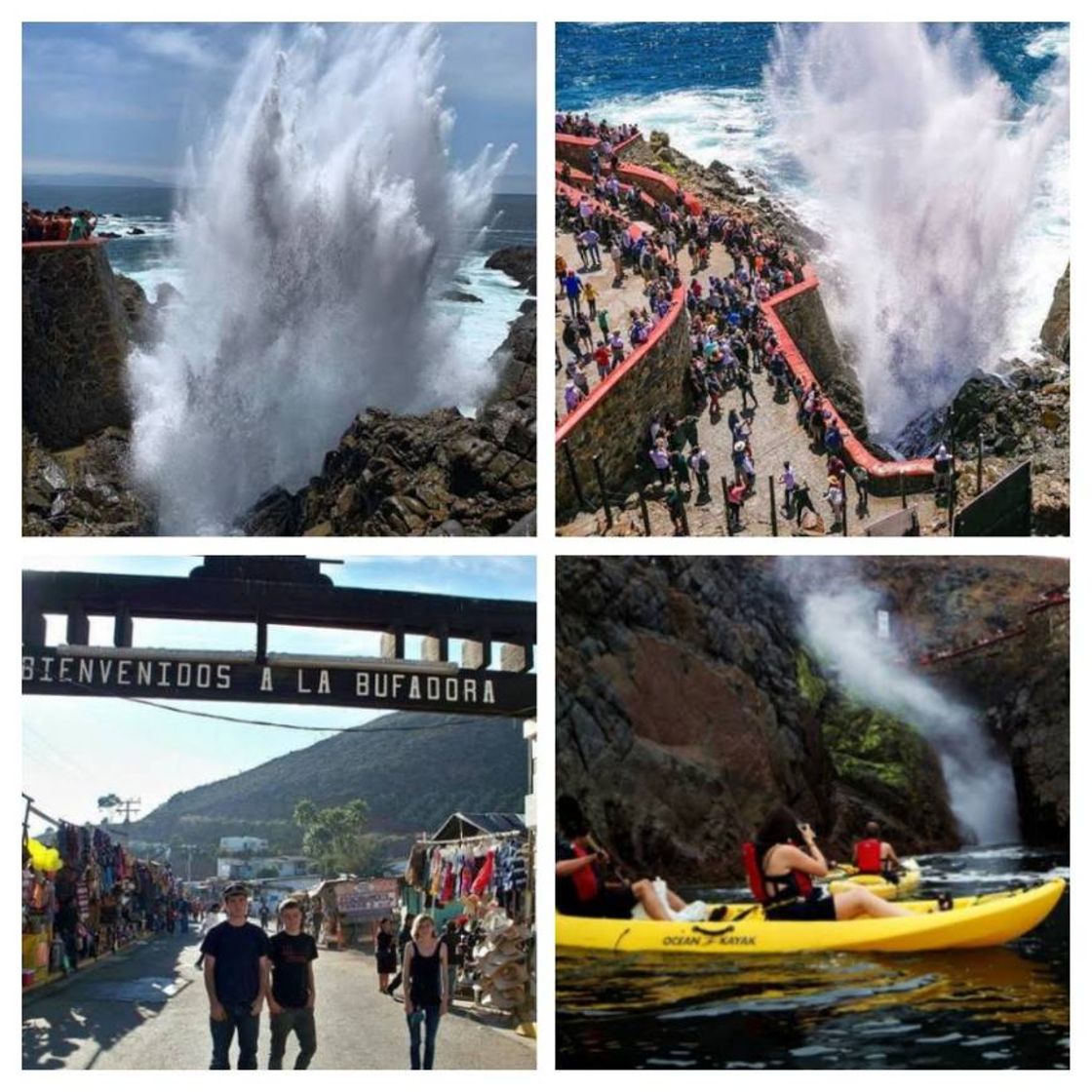 Lugar La Bufadora Ensenada BC Mexico