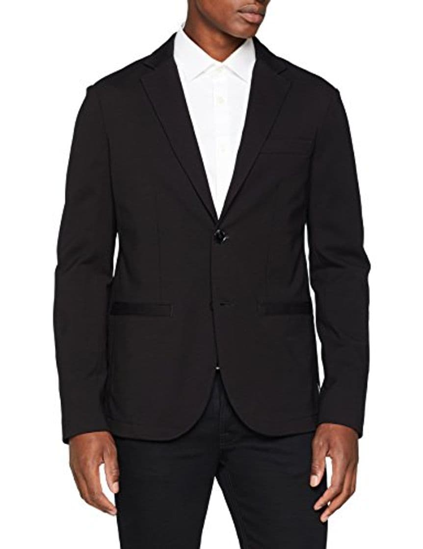 Moda Armani Exchange 8nzg76 Chaqueta de Traje, Negro