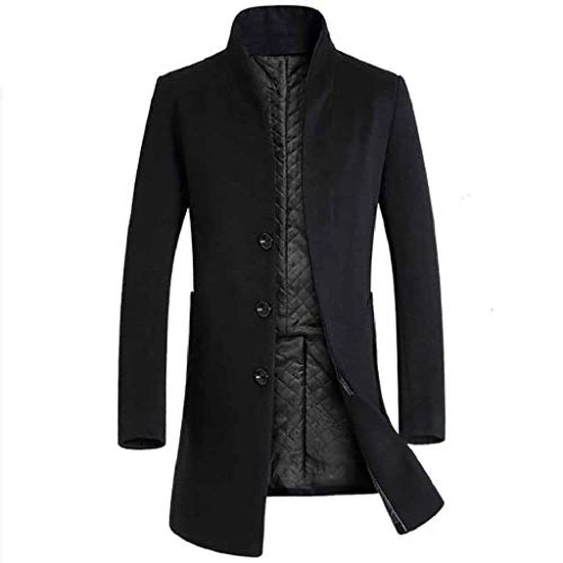 Moda Abrigos de Hombre,Dragon868 Los Hombres de Estilo Simple Foso Outwear Abrigos Largos