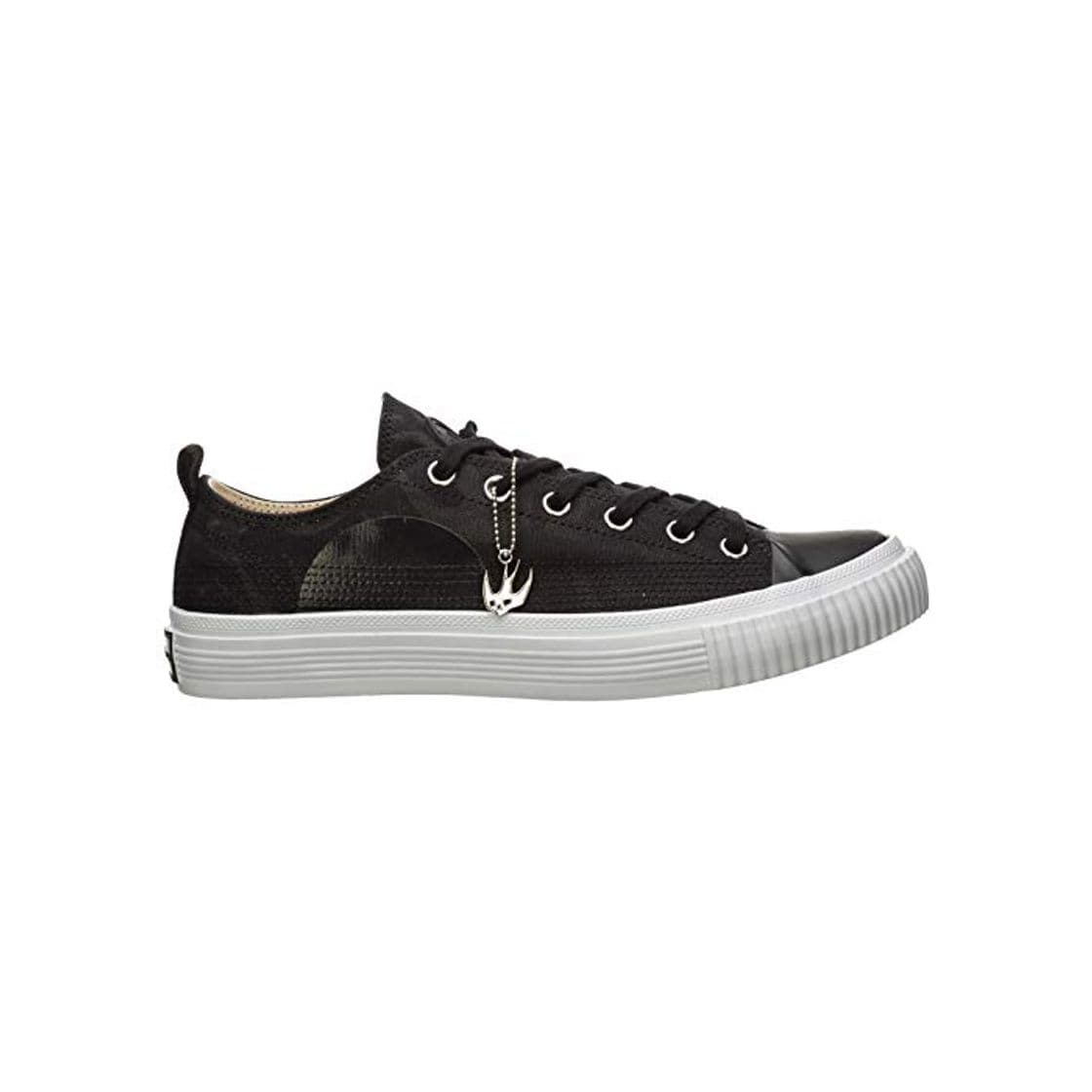 Moda MCQ Alexander McQueen Hombre Swallow Plimsoll Zapatillas Nero 45 EU