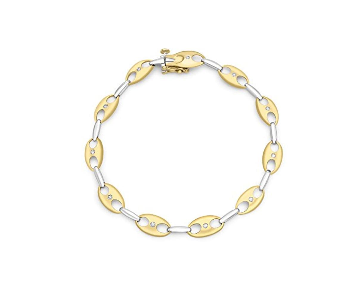 Moda Carissima Gold Pulsera de mujer con oro amarillo de 9 quilates