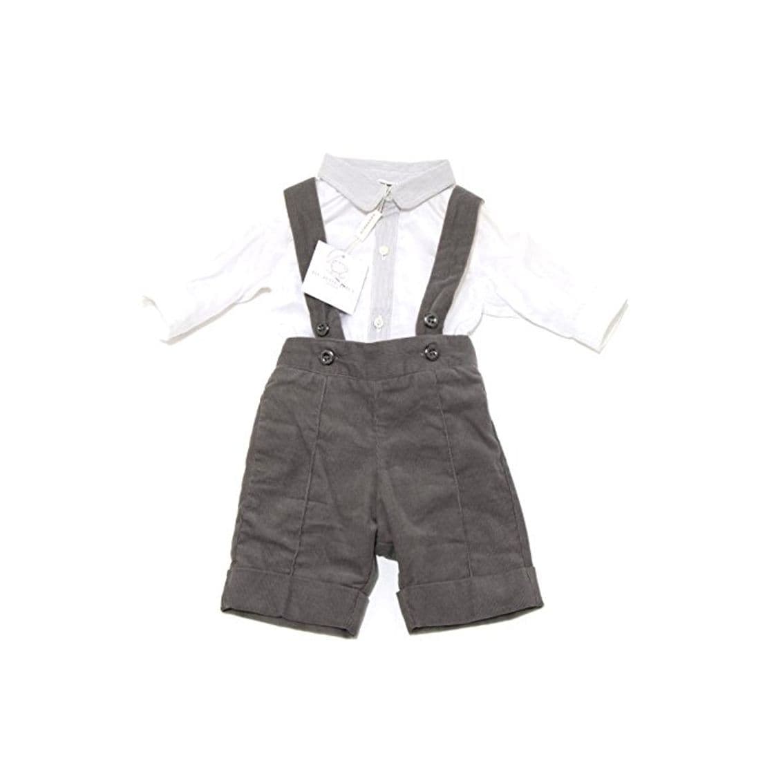 Moda 9840F completo camicia salopette BURBERRY BABY pantaloni camicia manica [1 MONTHS]