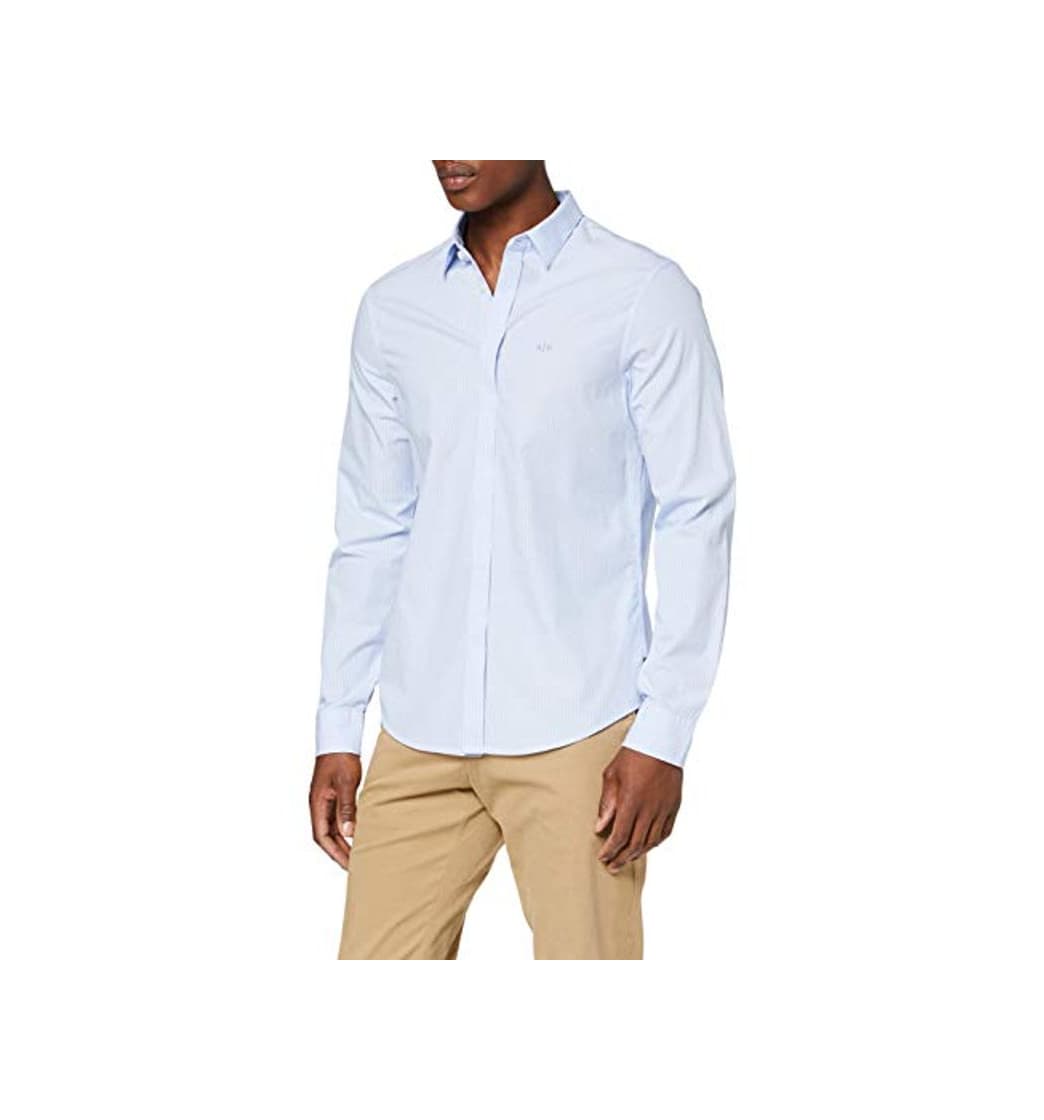 Producto Armani Exchange Cotton Camisa, Azul