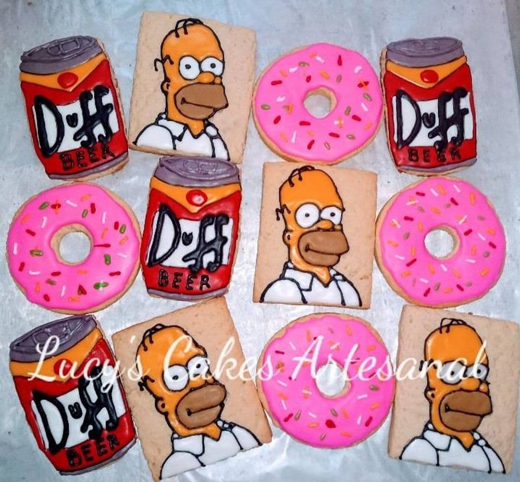 Moda Galletas de Homero Simpson