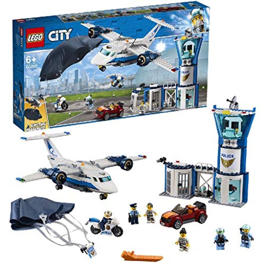 Place LEGO City Police - Policía Aérea: Base de Operaciones, Juguete de Avión