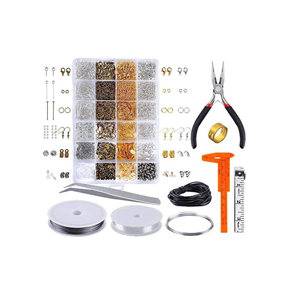 Producto Kit de Hacer Bisutería, Queta Kit de Fabricacion de Joyas Kit de