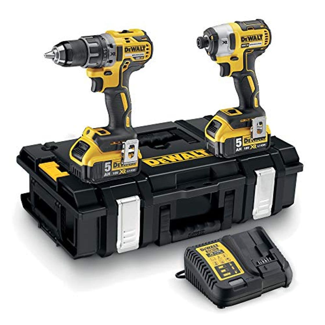 Producto DeWalt DCK266P2-QW - Kit XR con taladro percutor a bateria DCD796