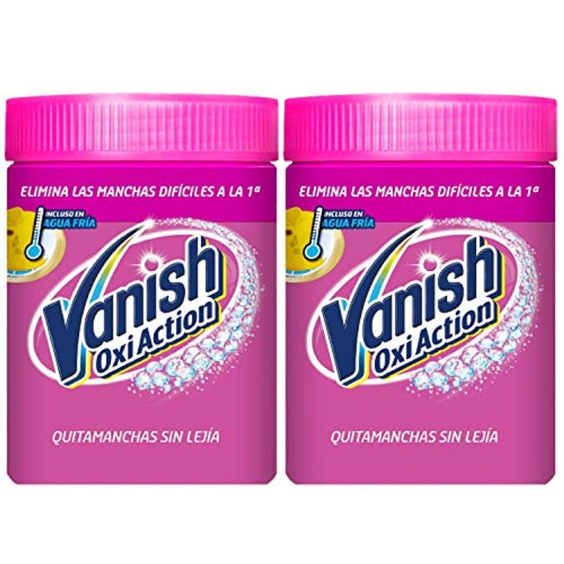 Lugar Vanish Oxi Action Quitamanchas Lavadora para Ropa Polvo