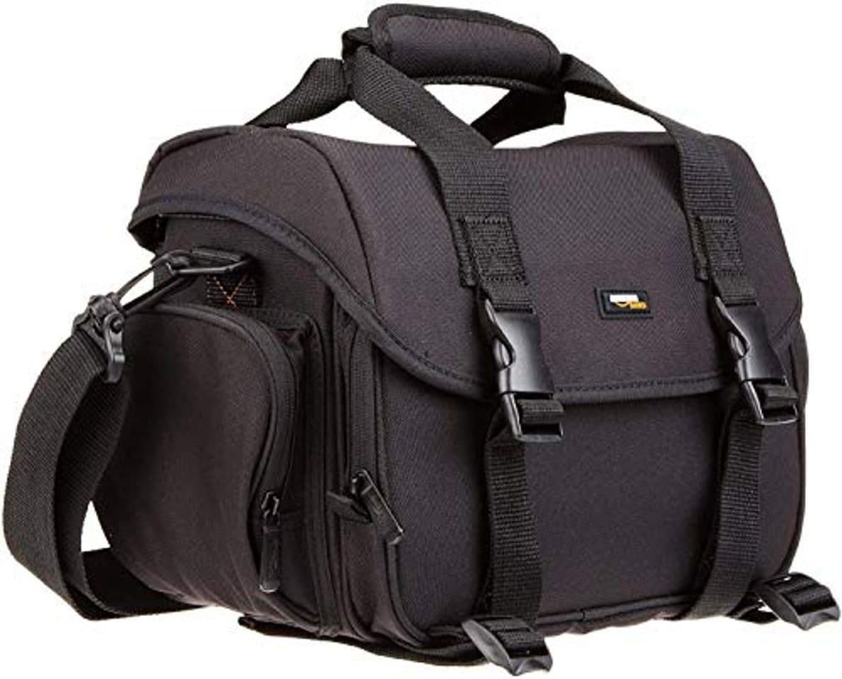 Electrónica AmazonBasics - Bolsa para cámaras DSLR y Accesorios