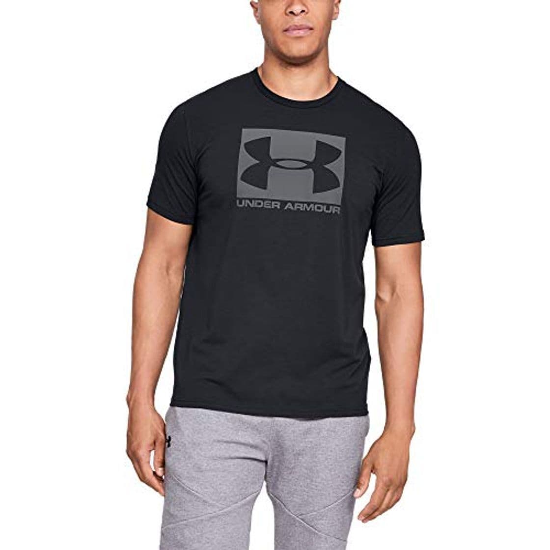 Producto Under Armour UA Boxed Sportstyle Short Sleeve Camiseta, Hombre, Negro