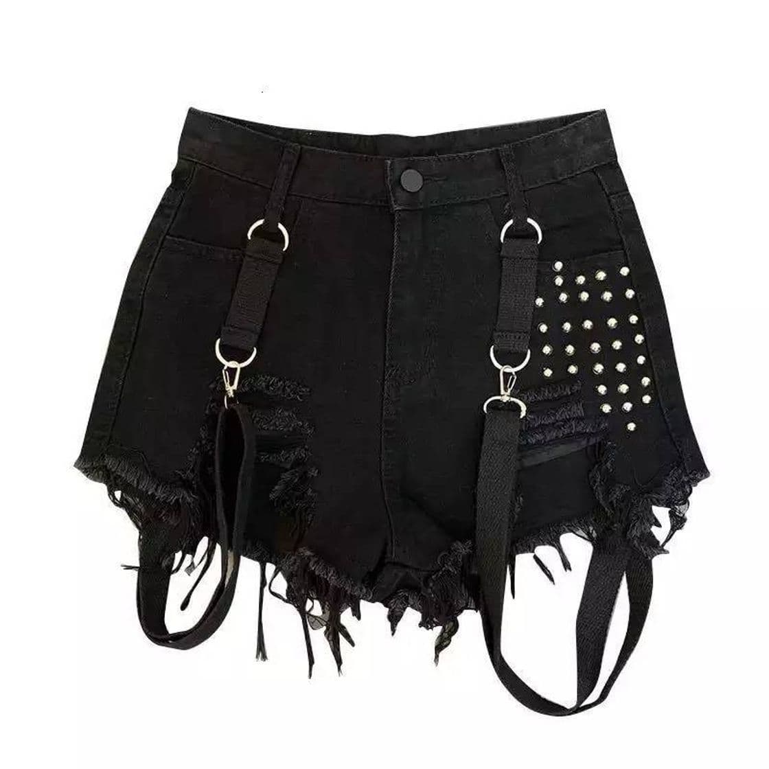 Product Negro denim Shorts