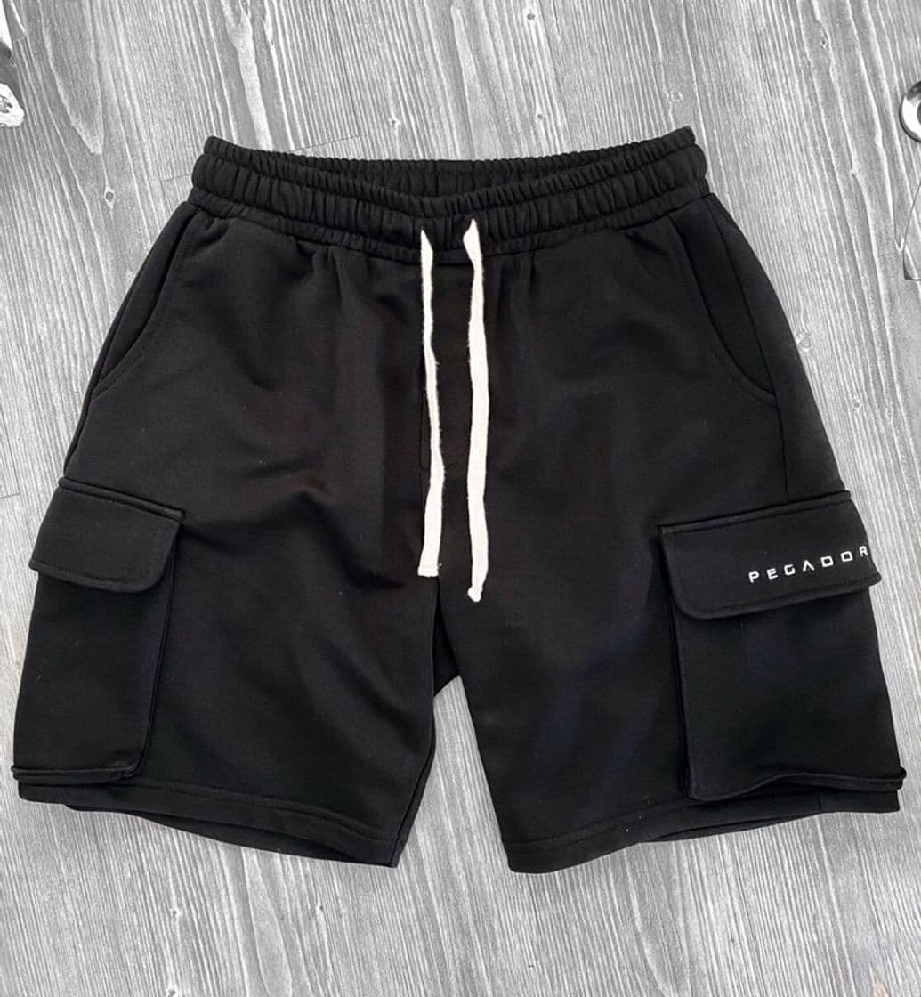 Moda BELLO CARGO SHORTS BLACK