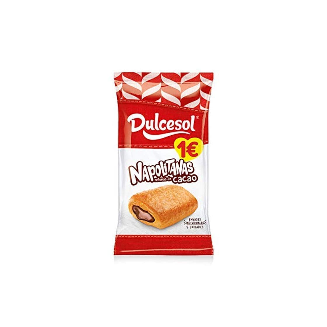 Product Dulcesol Napolitanas Cacao 5 Unidades 200 gr