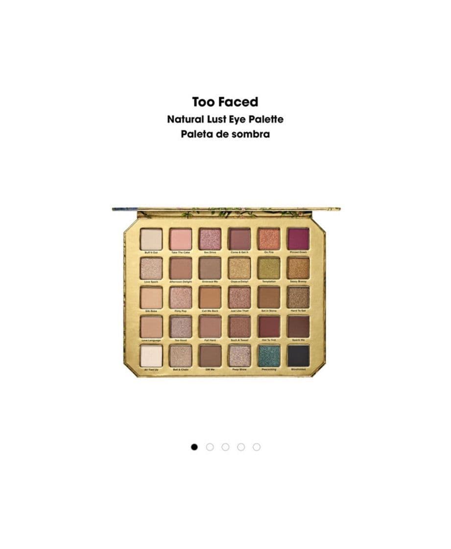 Producto Paleta Too Faced- Natural Lust Eye