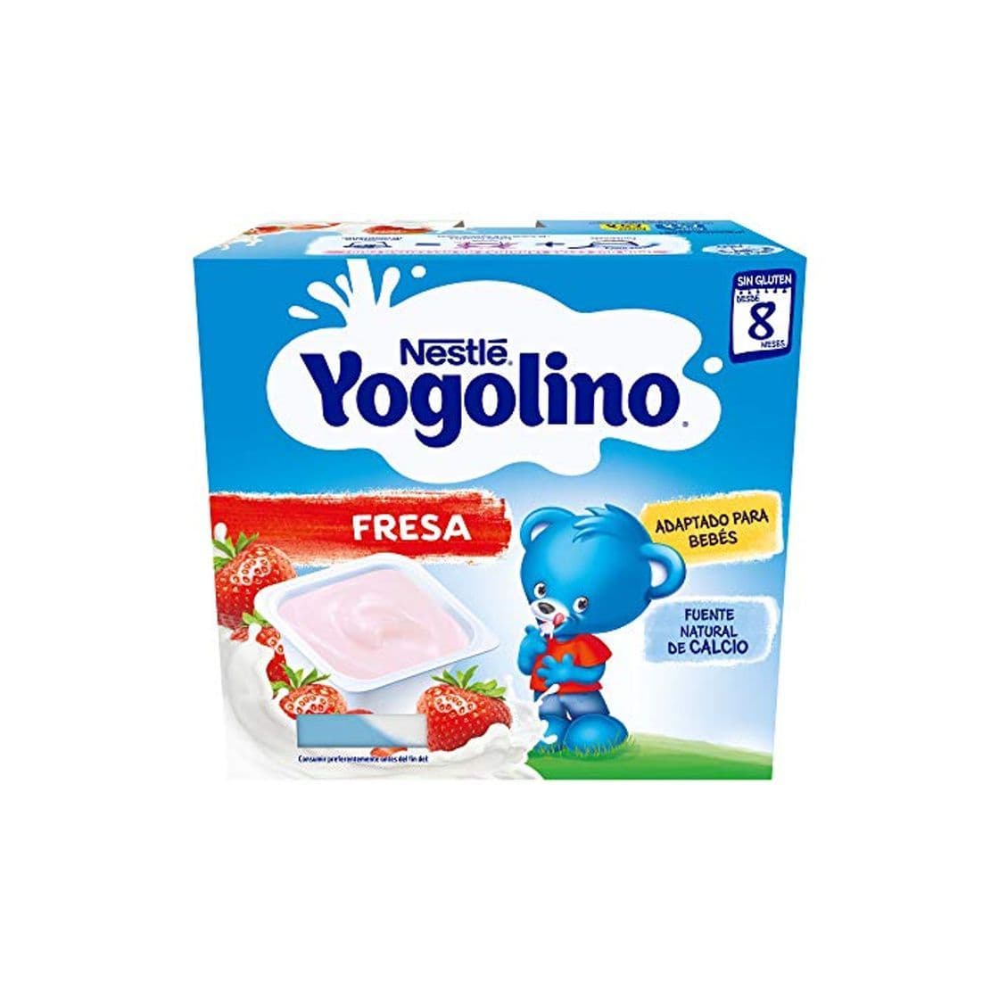 Product Nestlé Yogolino Postre Lácteo con Fresa