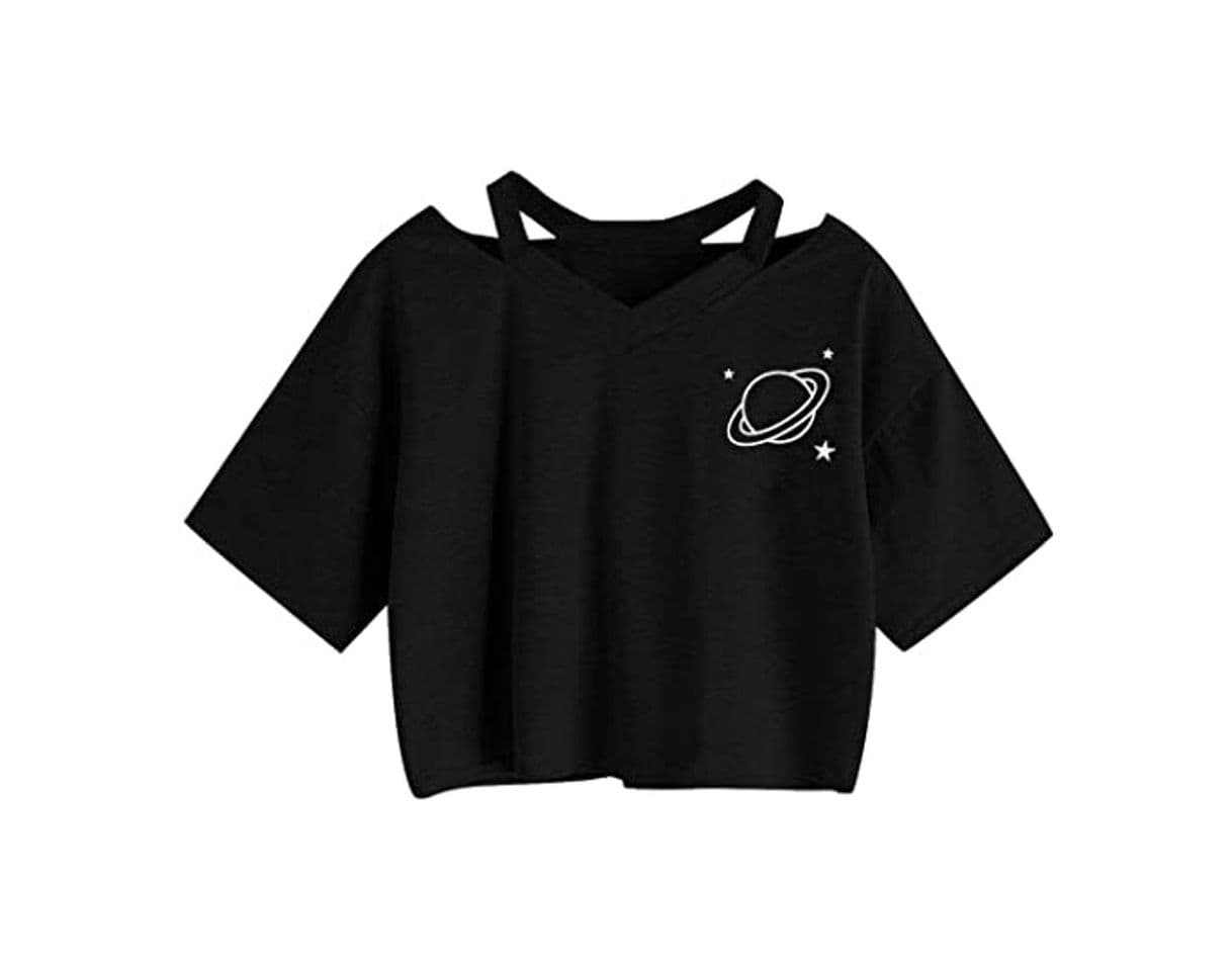 Product Blusa Sexy Mujer Camisas de Manga Corta Blusas Tops de Manga Corta