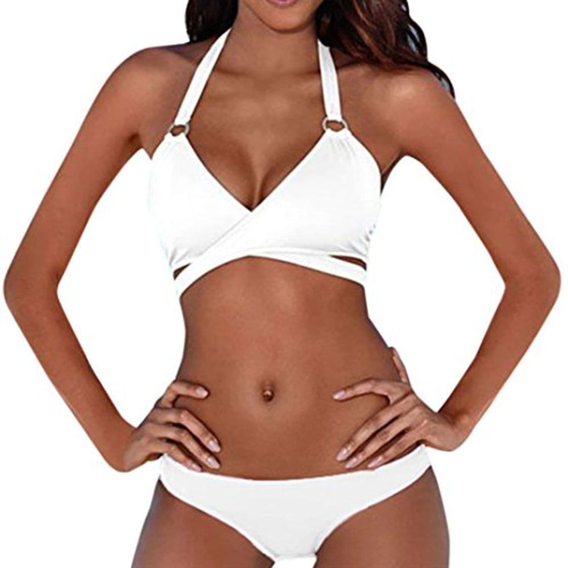 Product SHOBDW Conjunto de Mujeres Bikini, Sexy Push-up Rellenado Traje de baño Vendaje