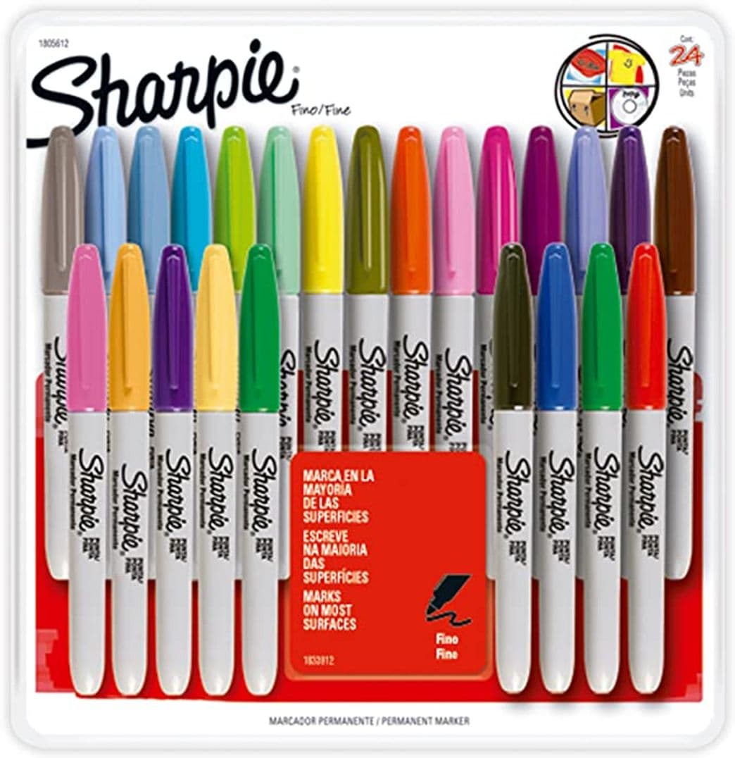 Producto Sharpie Marcador permanente punta fino 24 colores