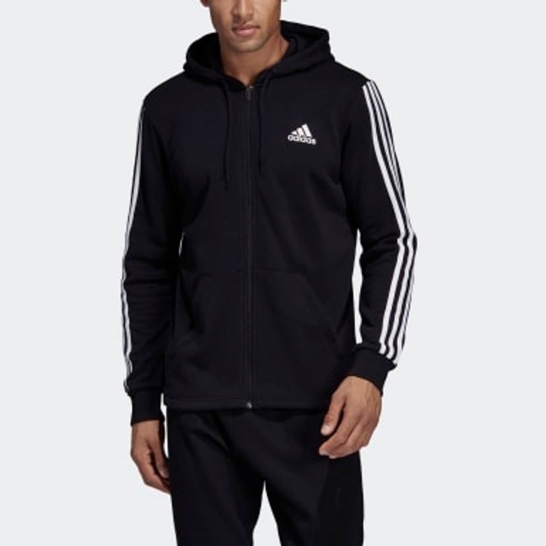 Fitness adidas Core18 Hoody Sweatshirt, Hombre, Negro