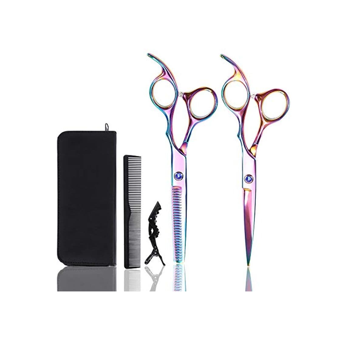 Product Lictin 4 en 1 kit 6" Tijeras de Peluquería Profesional Corte de Pelo