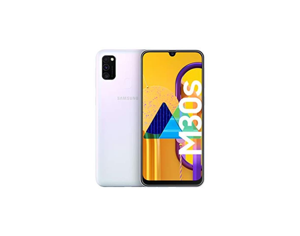 Electrónica Samsung Galaxy M30s Blanco -  Smartphone libre con sistema operativo Android.