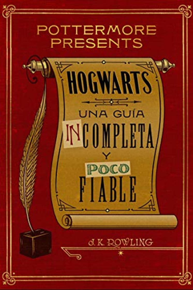 Book Hogwarts: una guía incompleta y poco fiable