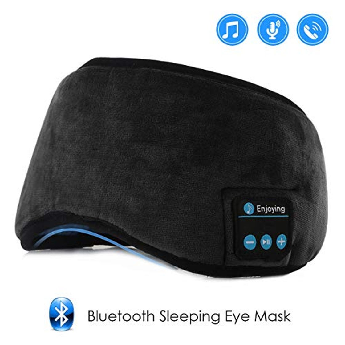 Producto Jinxuny Bluetooth Sleeping Eye Mask Auriculares Sleeping Travel Música Eye Cover Wireless