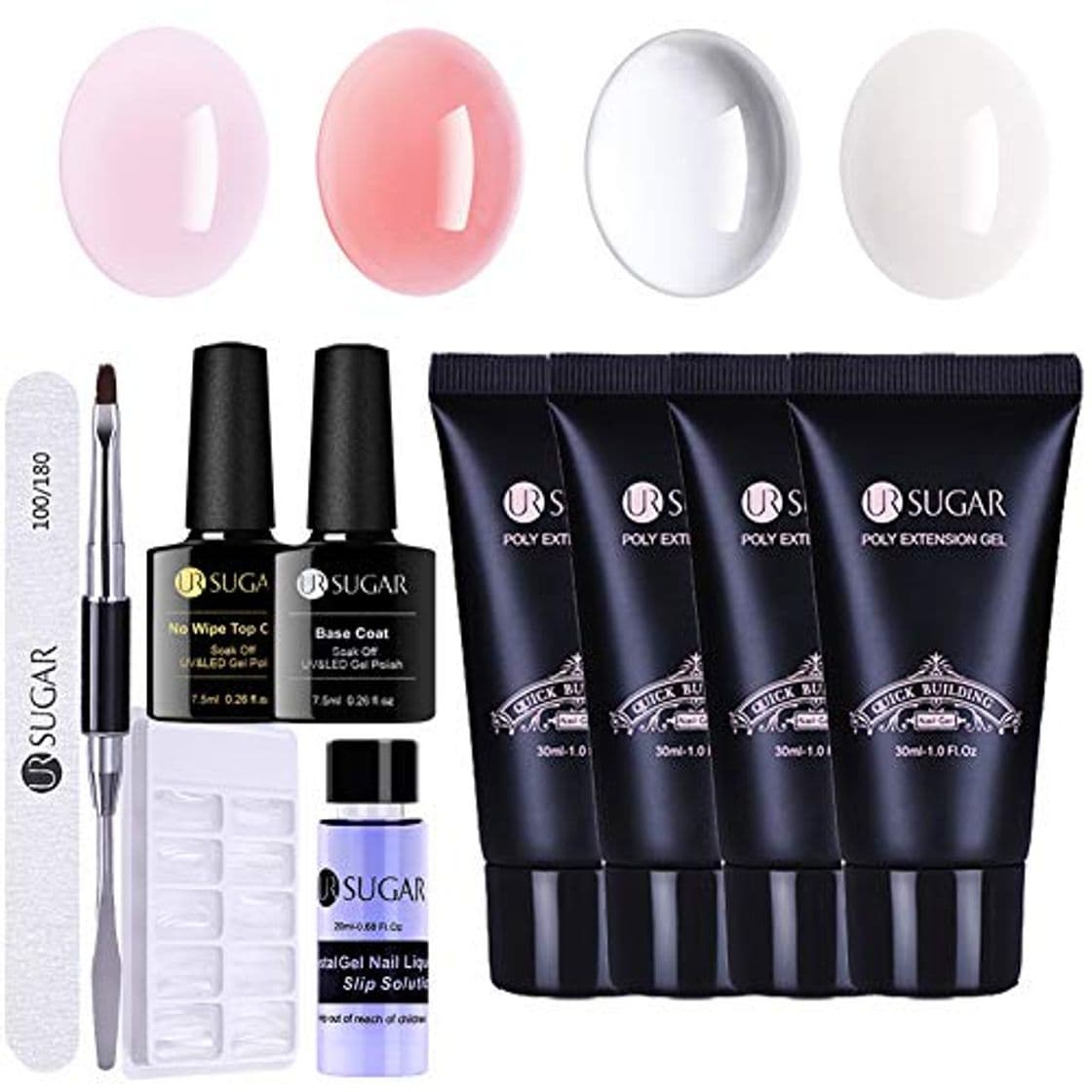 Product UR SUGAR 4Pcs Kit de Poly Quick Gel Nail Builder Kit de