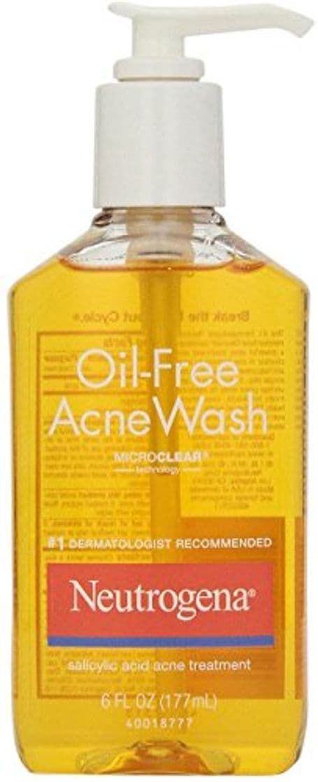 Producto Neutrogena Oil-Free Acne Wash 6 oz