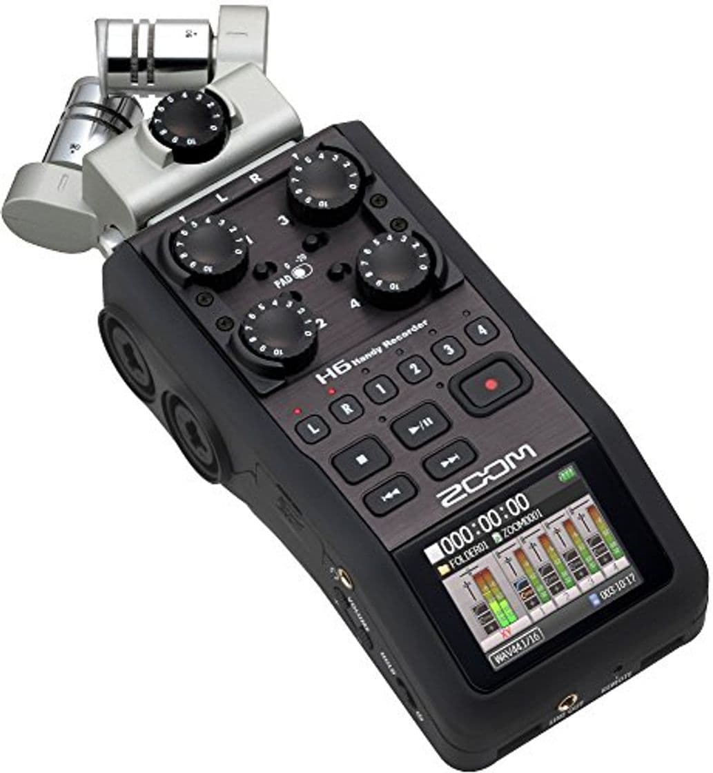 Producto Zoom Ampliar H6 Grabador Portátil 6 Pistas Micrófonos XLR 4 X