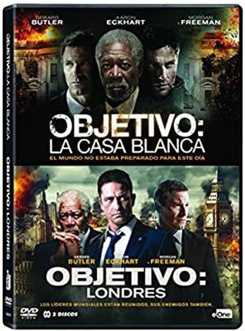 Movie Pack Objetivo La Casa Blanca + Objetivo Londres [DVD]: Amazon ...