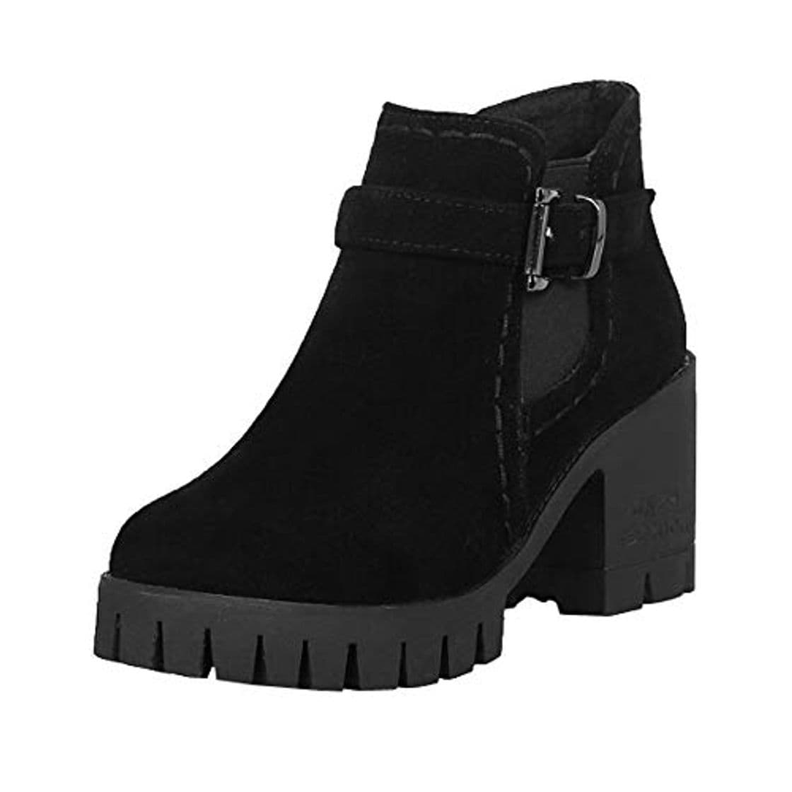 Moda Botas de tacón Alto Plataforma para Mujer QinMM Zapatillas Botines Zapatos de