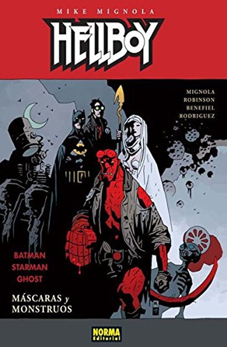 Book HELLBOY 14 C.: MASCARAS Y MONSTRUOS