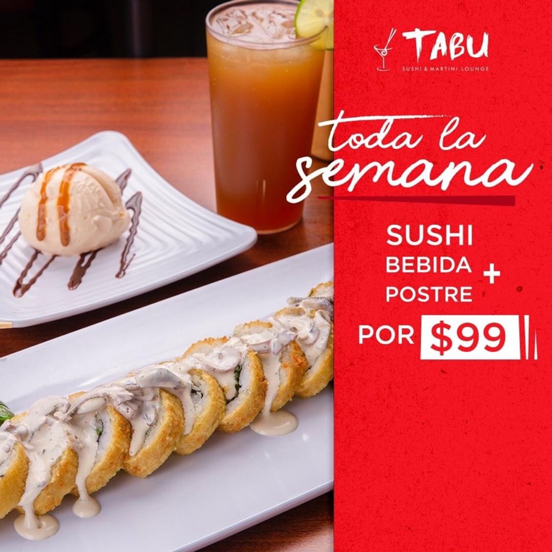 Restaurantes Tabu Sushi & Martini Lounge