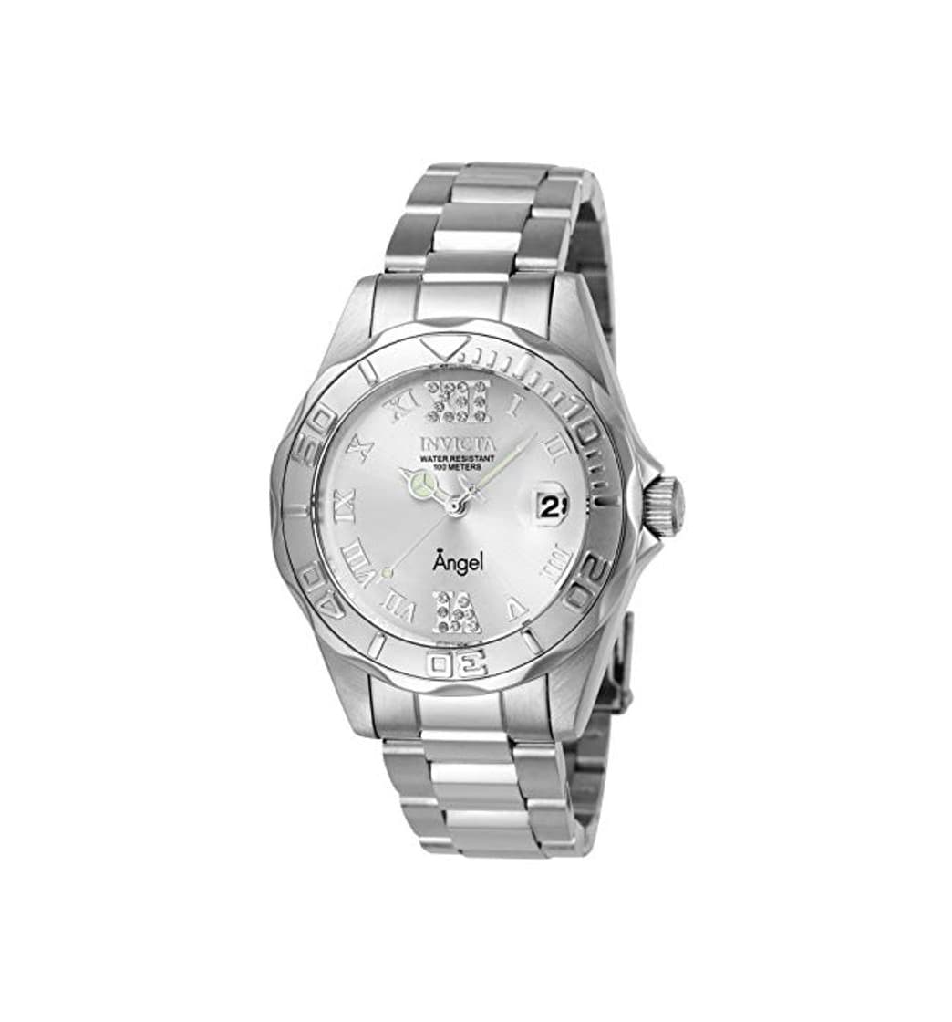 Product Invicta 14396 Angel Reloj para Mujer acero inoxidable Cuarzo Esfera plata