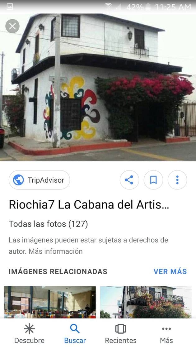 Restaurantes Riochia7 La Cabaña del Artista