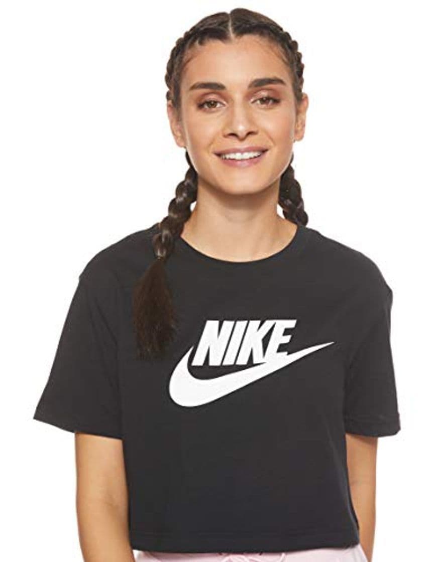 Producto Nike W NSW tee Essntl CRP ICN Ftra Camiseta, Mujer, Negro