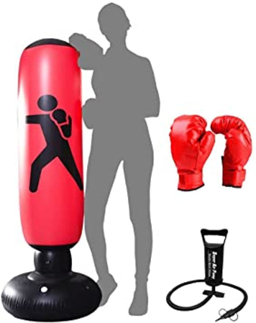 Product Himifuture - Saco de boxeo hinchable de 160 cm