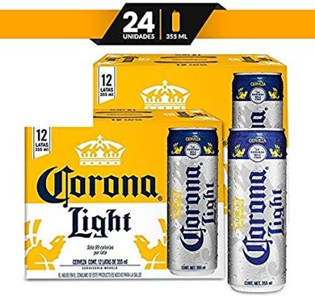 Producto Cerveza Clara Corona Light lata de 2 12 pack de 355ml c