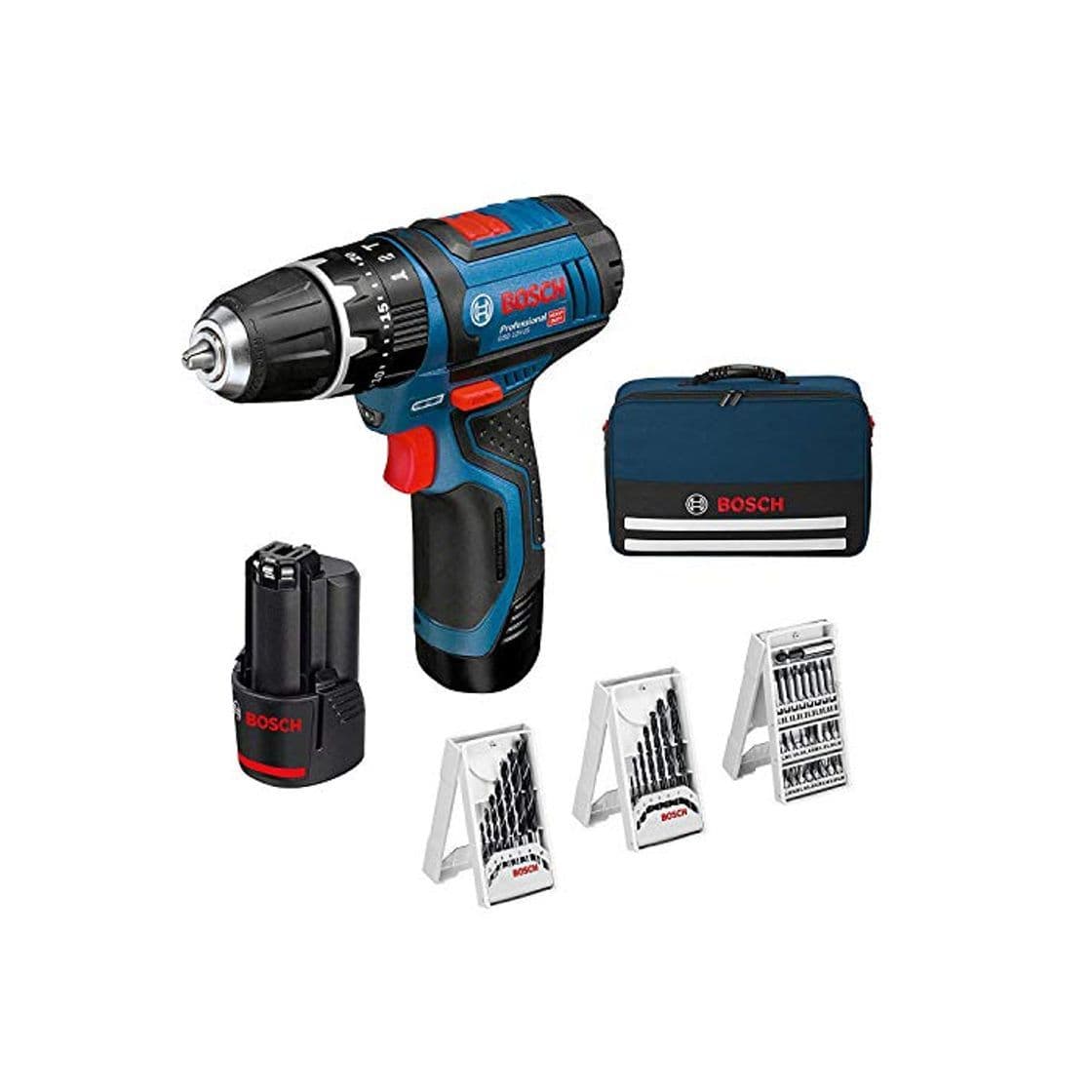 Product Bosch Professional GSB 12V-15 - Taladro percutor a batería