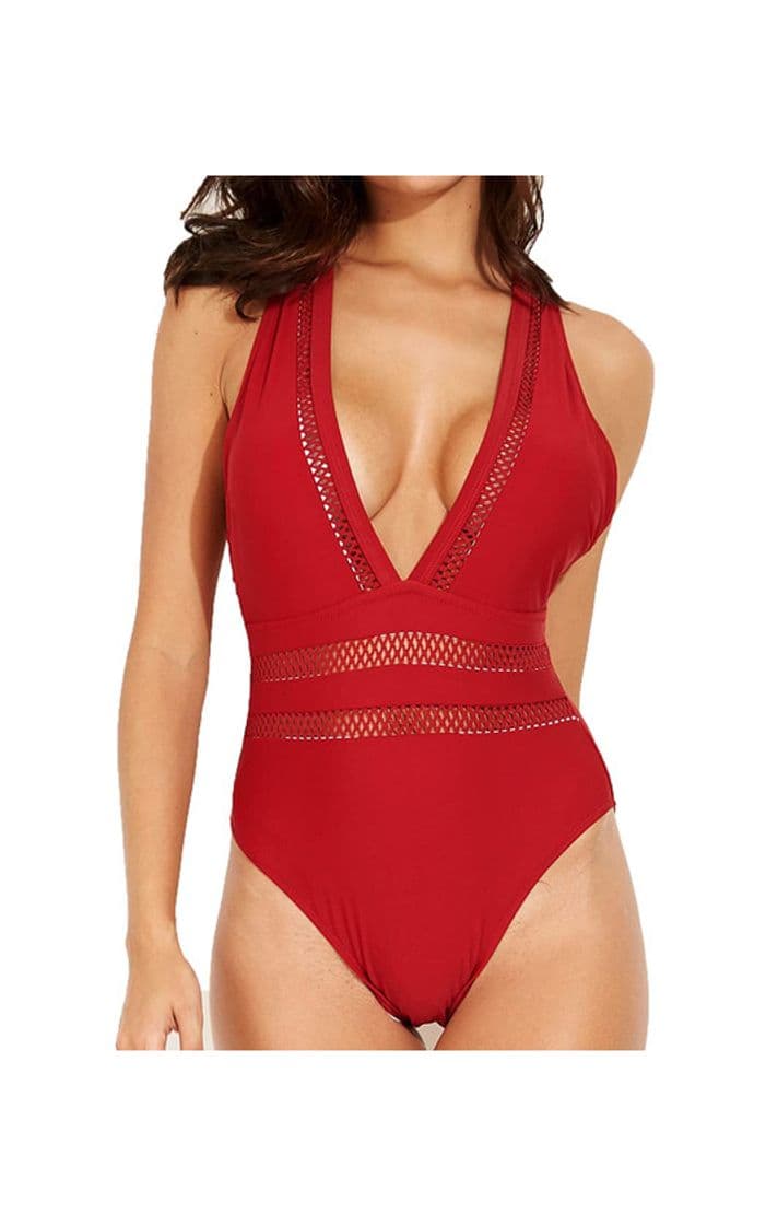 Fashion INSTINNCT Bikini Monokini Mujer Push-up Acolchado Bra Trajes de Baño Brasileño una