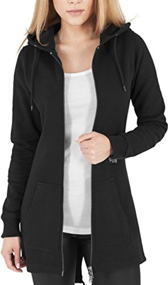 Producto Urban Classics Jacke Sweat Parka Chaqueta, Negro