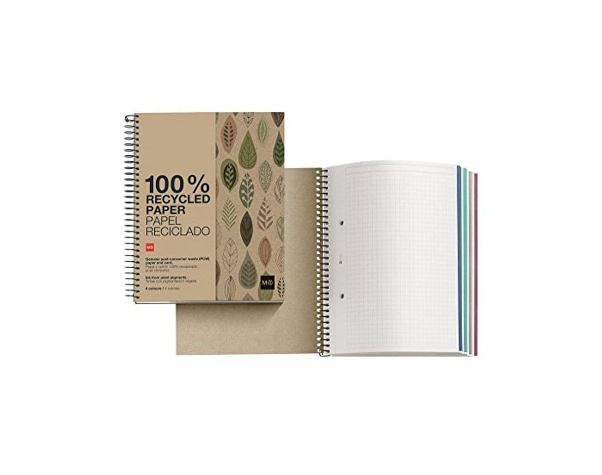 Product Miquelrius 2872 - Notebook 4 cartón reciclado ecojohas m