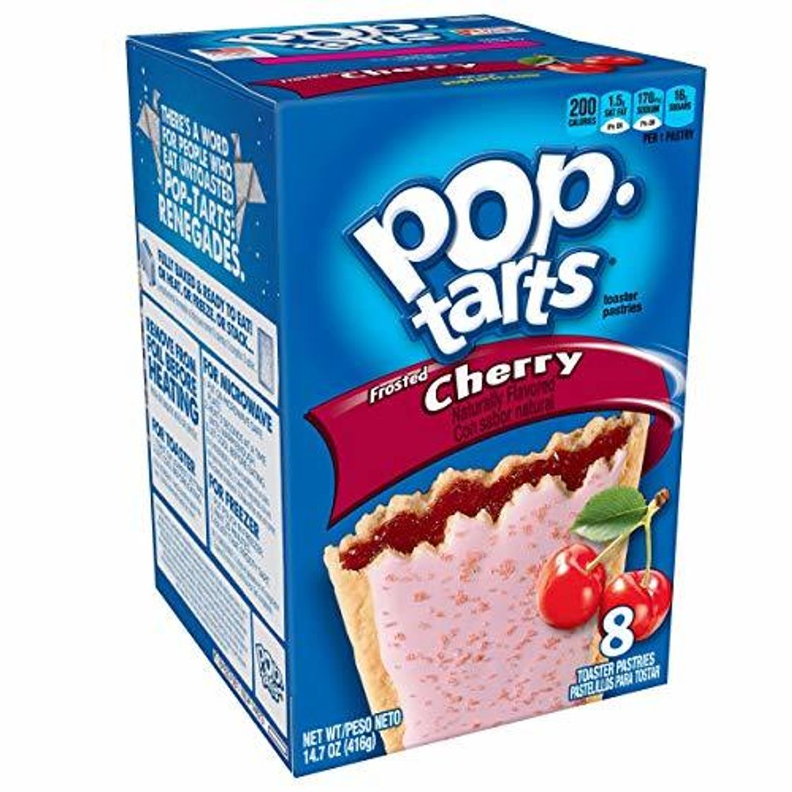 Producto Kelloggs Cherry Pop Tarts