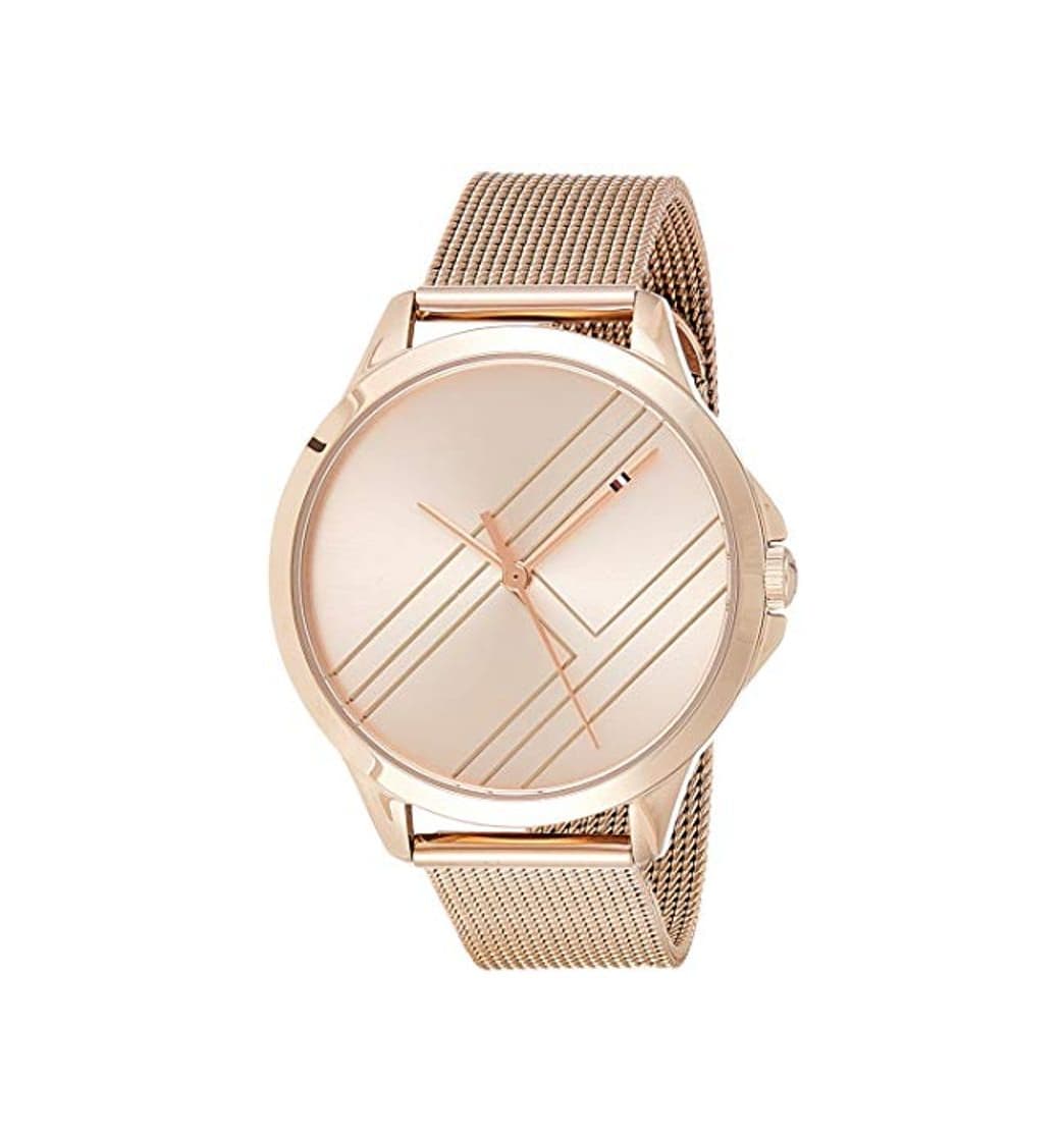 Producto Tommy Hilfiger Reloj Analógico para Mujer de Cuarzo con Correa en Oro Rosa 1781963