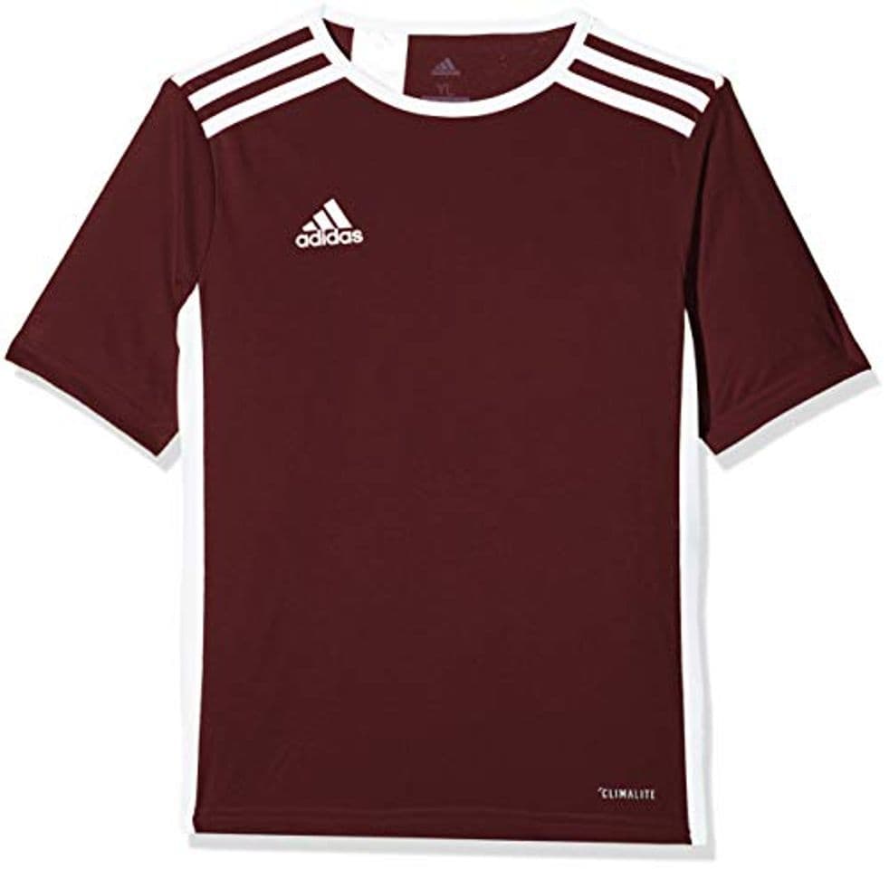 Product adidas Entrada 18 JSY Jersey de Fútbol de Manga Corta, Hombre, Marrón