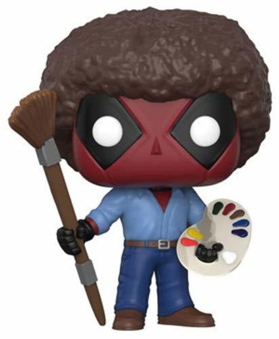 Game Funko Pop!- Pocket Pop Keychain: Marvel-Deadpool with Swords 70's w/Afro Figura de